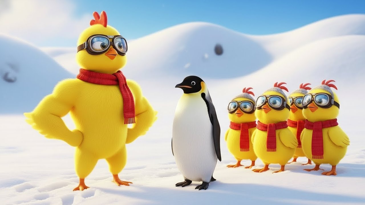 Lotta sulla Neve: Super Pollo sconfigge il Pitone!