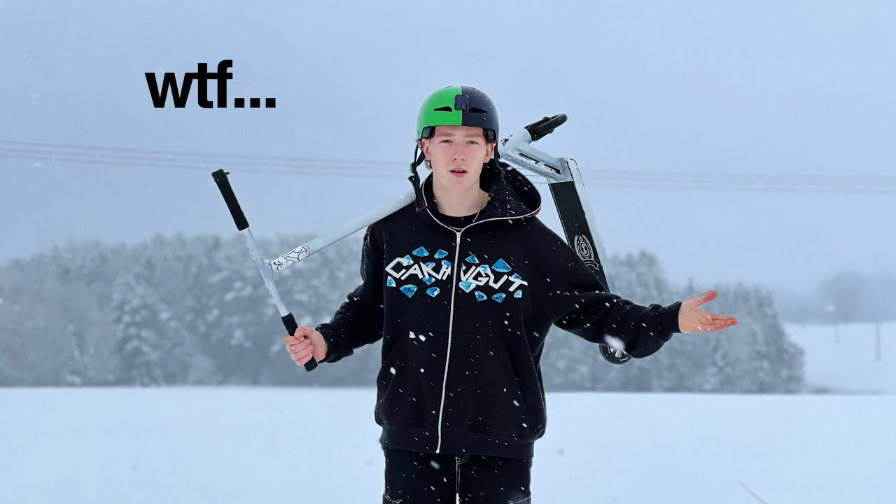 JAK TRÉNUJU V ZIMĚ?❄️ NOVÉ TRIKY!🚀