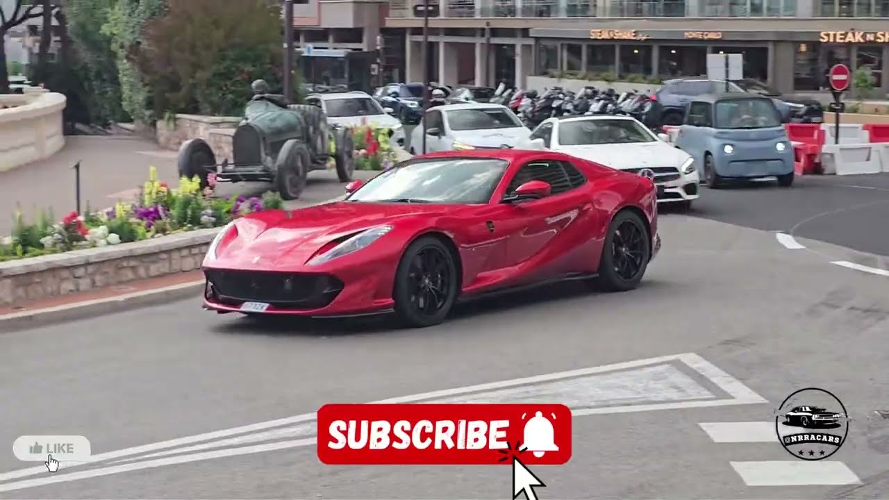 INSANE Millionaire Cars in Monaco 😱 Ferrari, Lamborghini & Bugatti on the Streets!