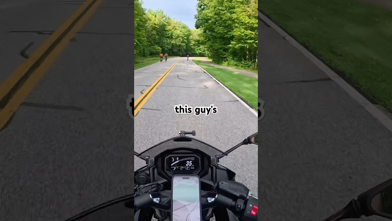 Могут ли велосипедисты получать штрафы за превышение скорости? #ninja650 #kawasaki #bikelife #mot...