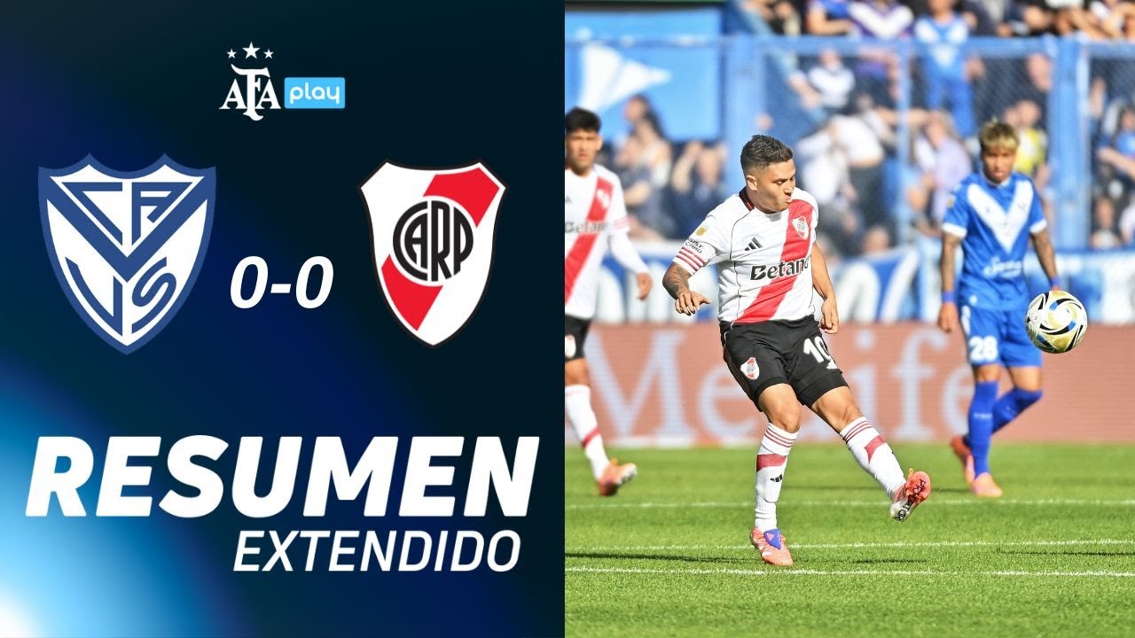 Velez Sarsfield 0-0 River Plate | #TorneoClausura2025 | Resumen extendido | FECHA 16