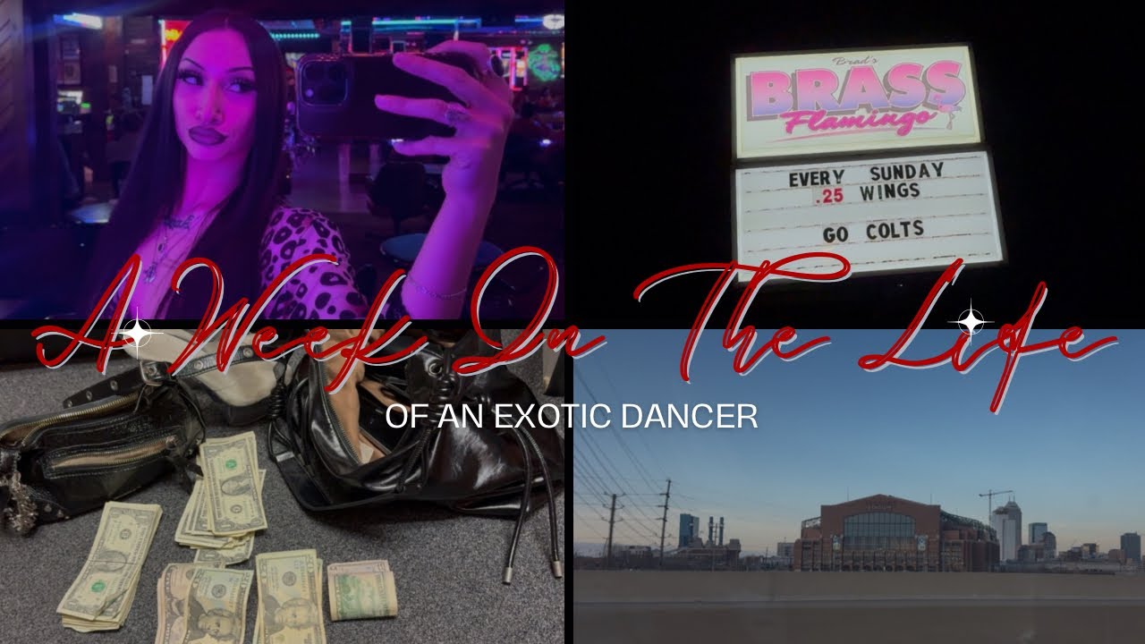 A Week in the Life of An Exotic Dancer | Money Count, Shopping, Stripper Vlog | INDY 📍 