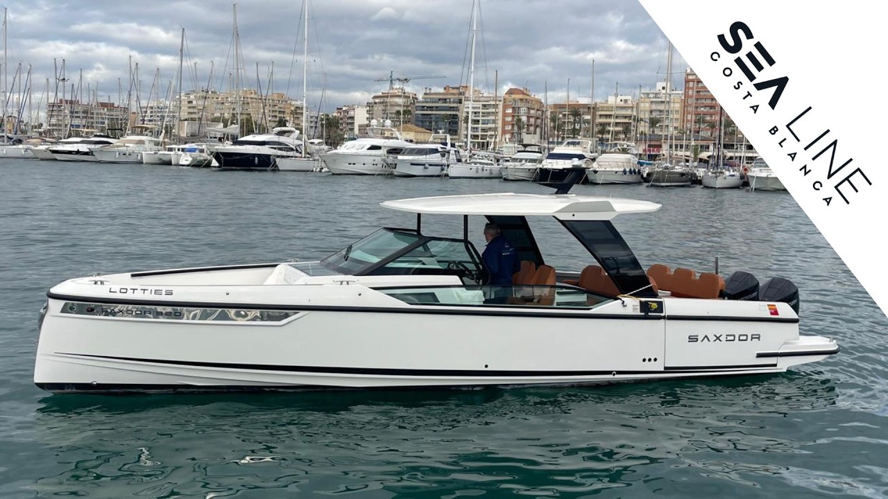 Pre-Owned Saxdor 320 GTO available for sale @ Sea Line Costa Blanca in Torrevieja