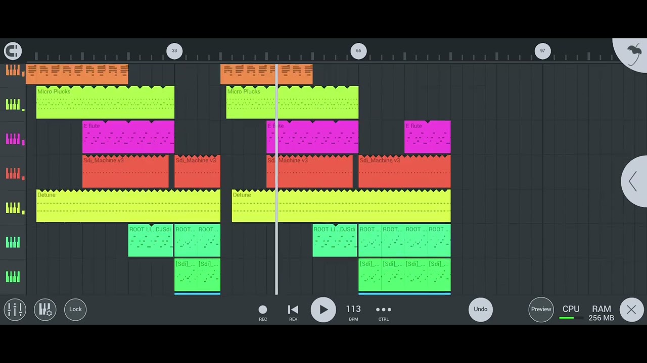 Two filling Amapino beat 
