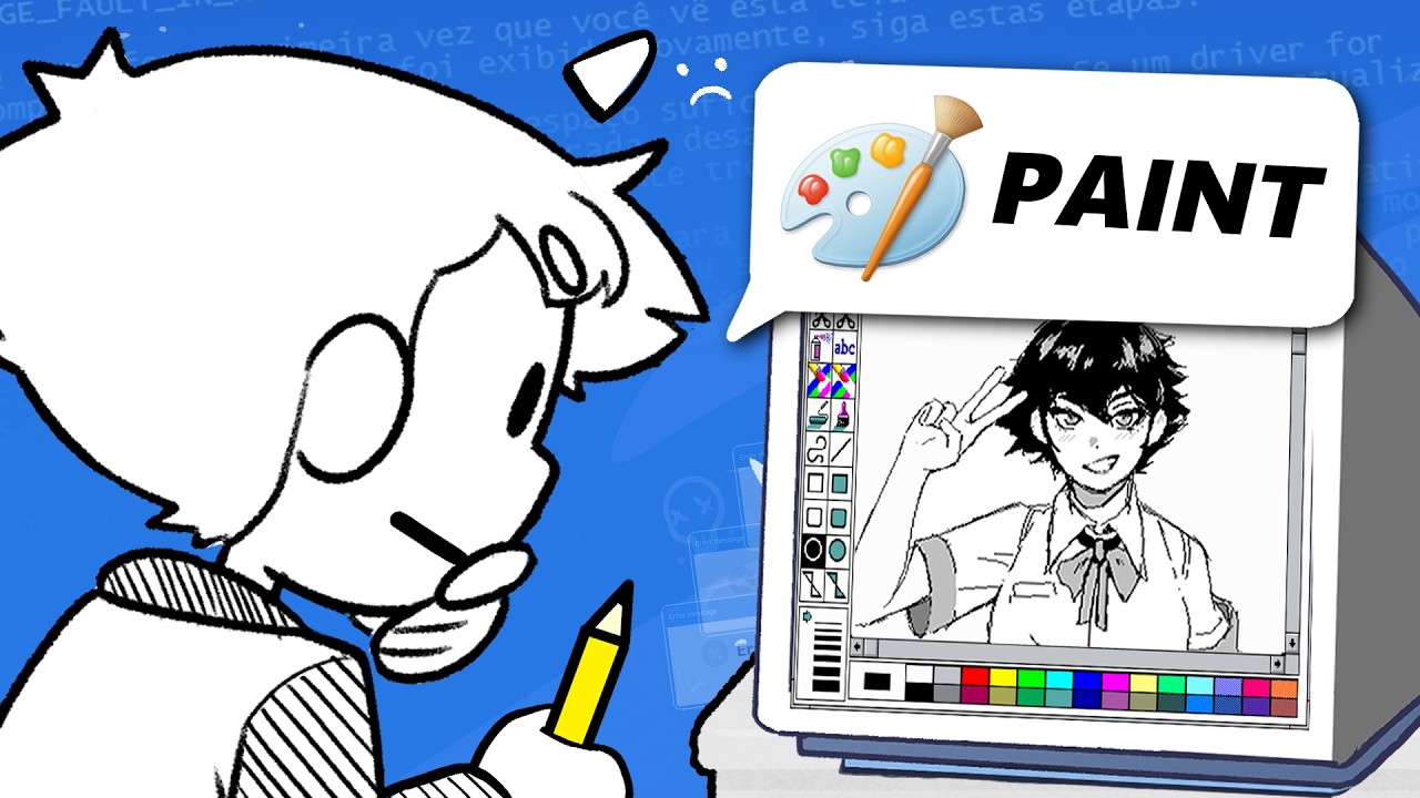 Desenhei em todas as Versões do PAINT!!