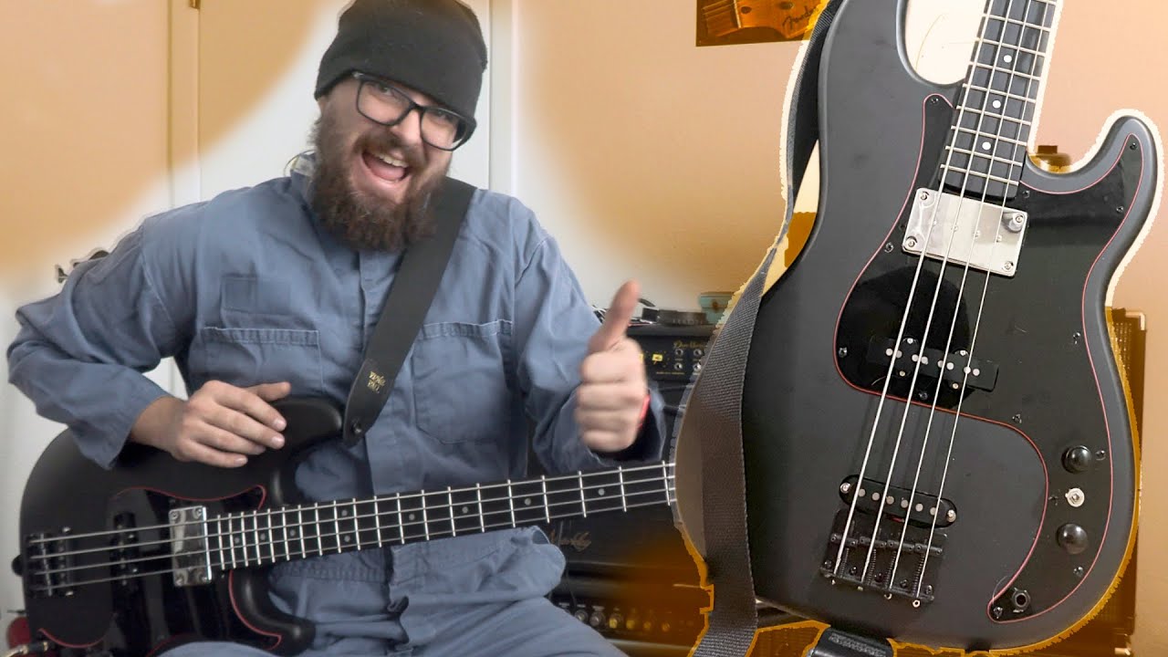 I Built a Budget Cliff Burton Bass \\ Stefan's Bass Blog