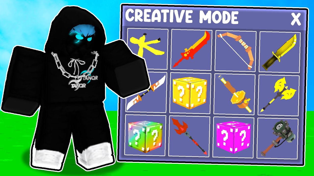 Я тайно использовал ТВОРЧЕСКИЙ РЕЖИМ в Roblox Bedwars..
