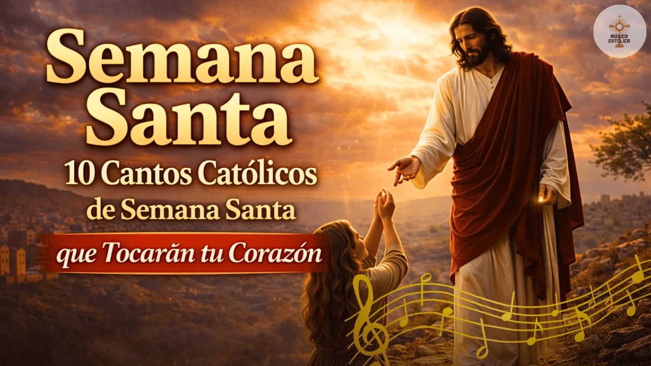 Semana Santa ✝️ 10 Cantos Cat&oacute;licos de Semana Santa que Tocar&aacute;n tu Coraz&oacute;n  M&uacute;sica Cat&oacute;lica