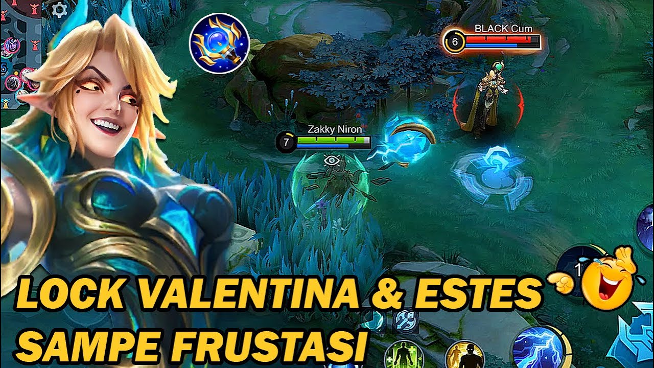 EUDORA MODE SEMAK!! LOCK VALENTINA & ESTES SI PALING JAGO SAMPE KESAL‼️- MLBB
