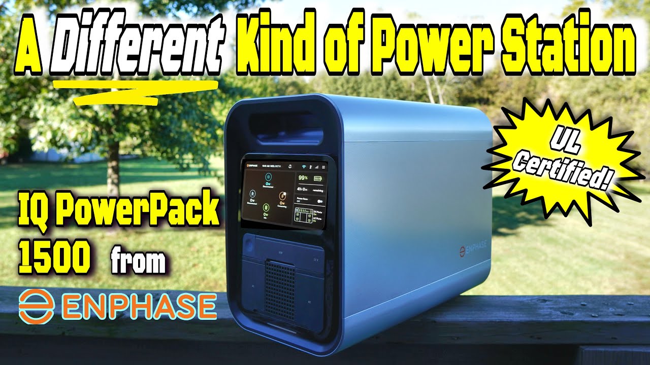 Enphase IQ PowerPack 1500: качественная разработка *И* сертифицировано UL!