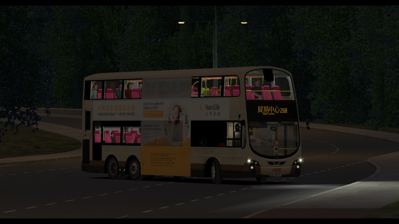 OMSI 2 Cherryland KMB AVBWU291 SD9537 268 激安御苑 往 貿易中心