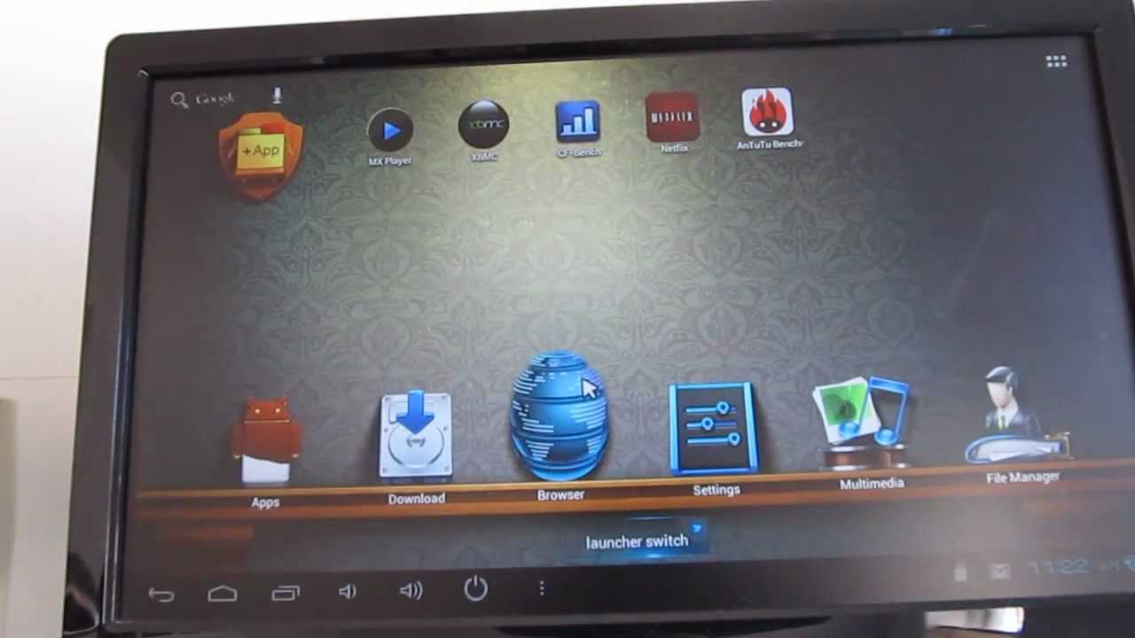 Probox2 Android mini PC with wireless remote