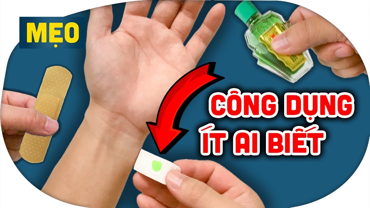 TOP 3 Mẹo Hay Từ Băng Keo Cá Nhân Mà Ít Ai Biết