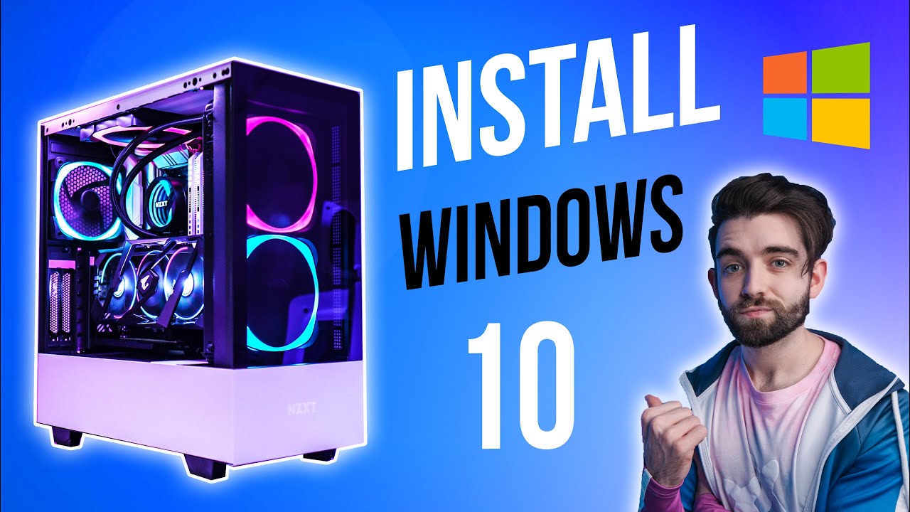 Как установить Windows 10 на новый компьютер! (И как её активировать)