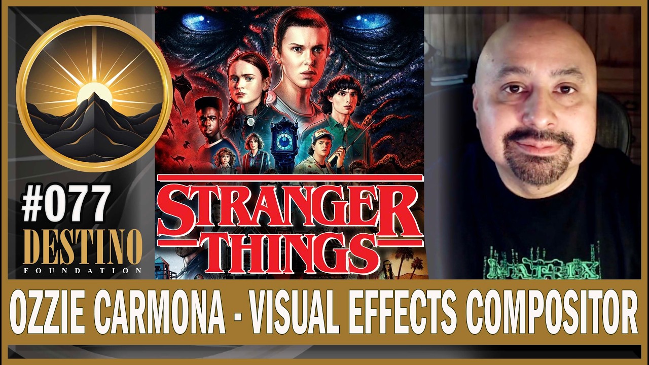 How to get your start in visual effects on shows like Stranger Things | DESTINO 77: Ozzie Carmona