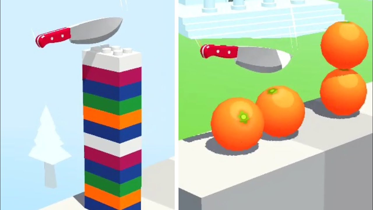 Slice It All Gameplay! Satisfying and Relaxing ASMR Slicing Video NEW UPDATE