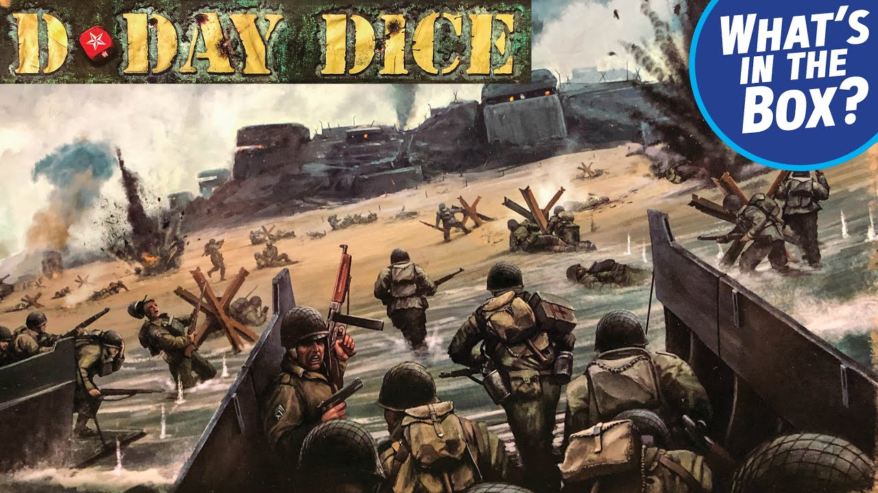 D DAY DICE 2nd Edition Unboxing