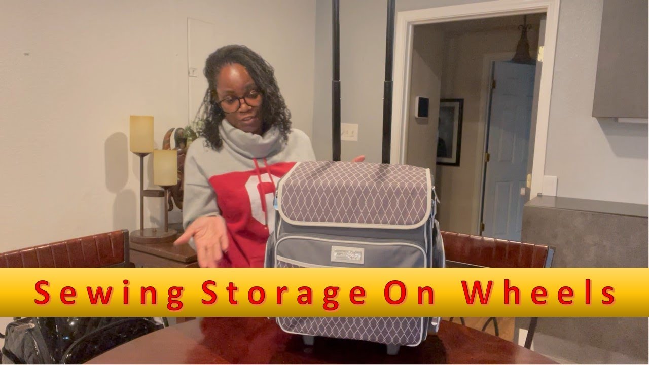 Sewing Storage On Wheels