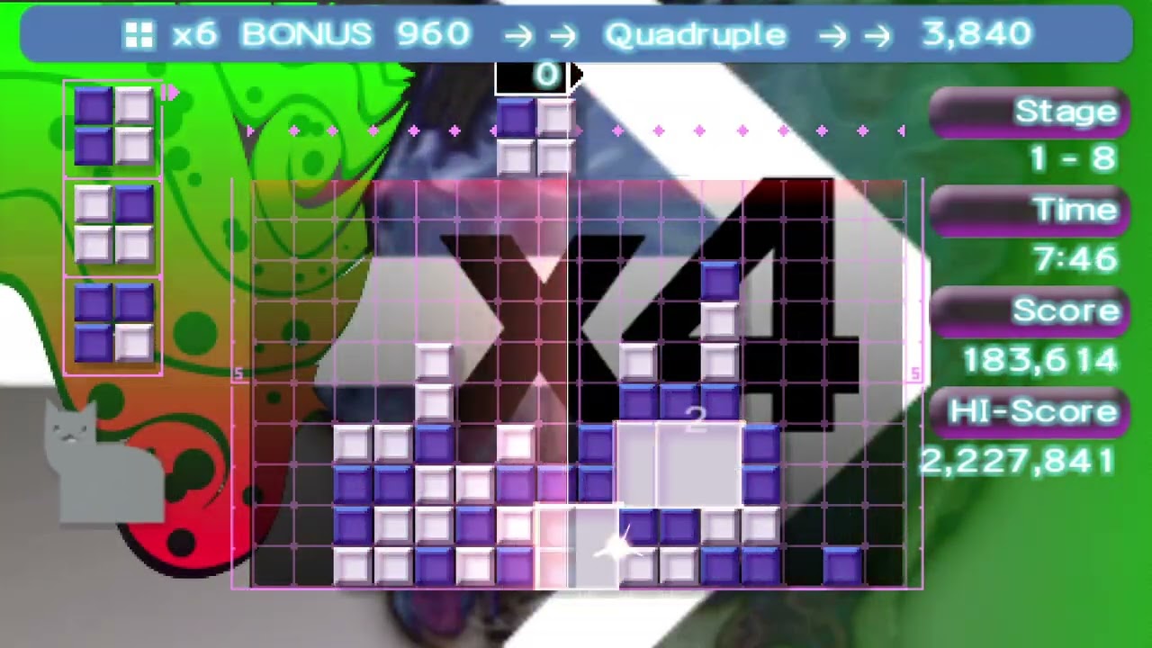 Lumines II - Enduro Challenge Full Playthrough
