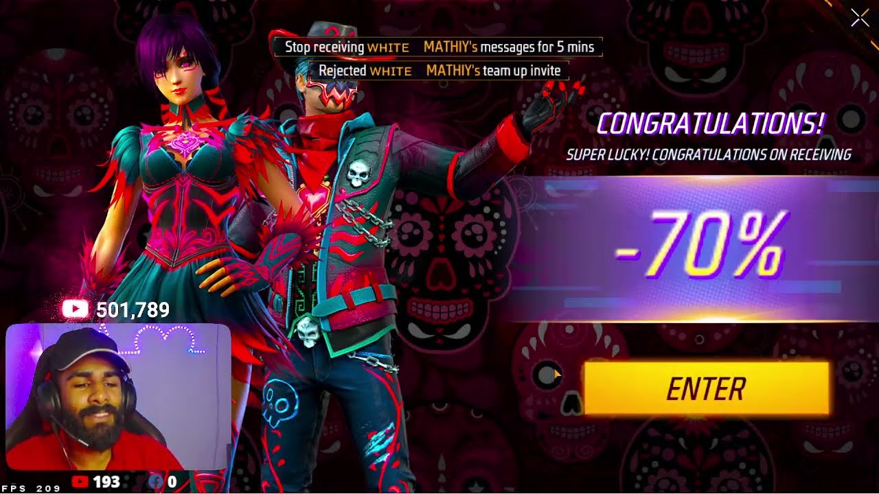 1vs 999+  FREE FIRE LIVE   - BILLA