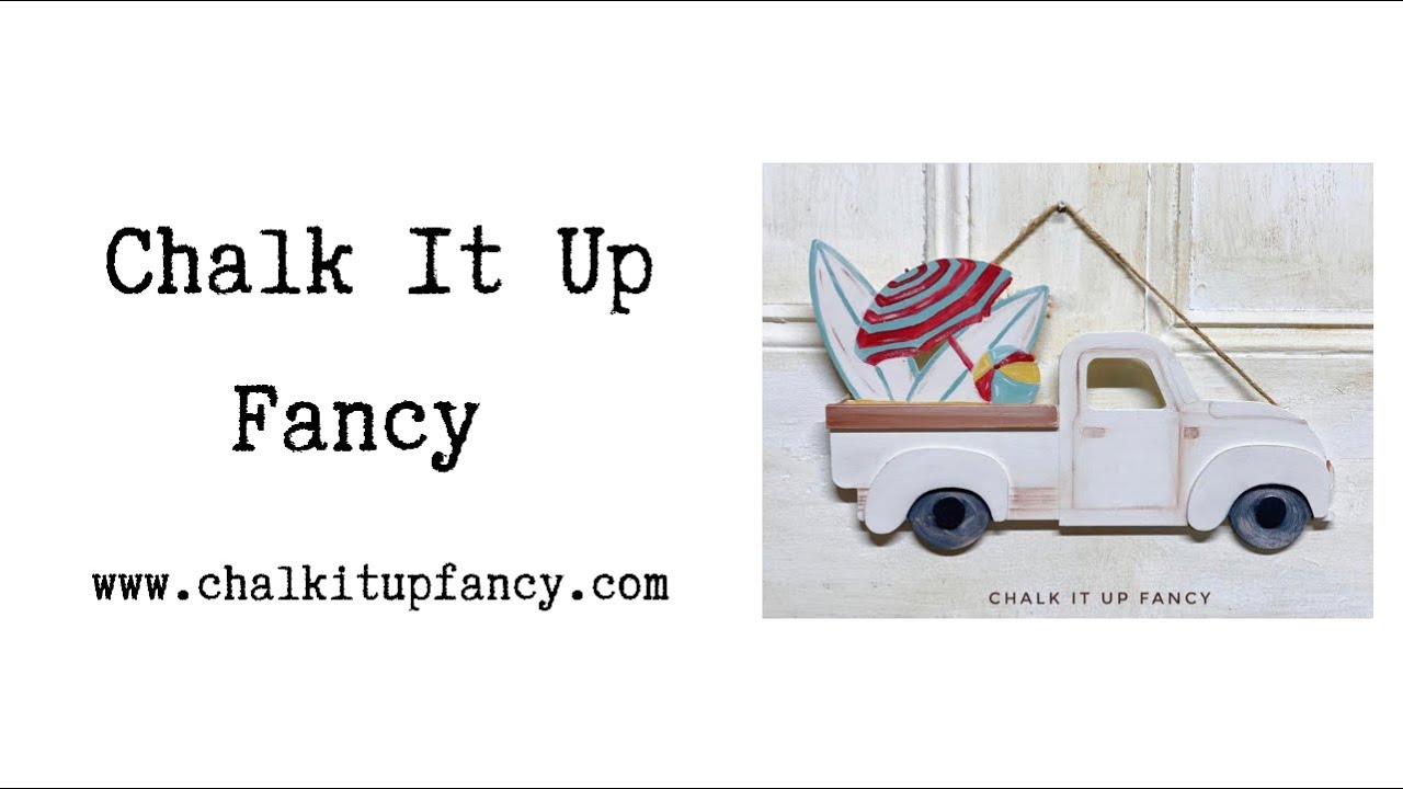 DIY Truck with Interchangeable Season Pieces