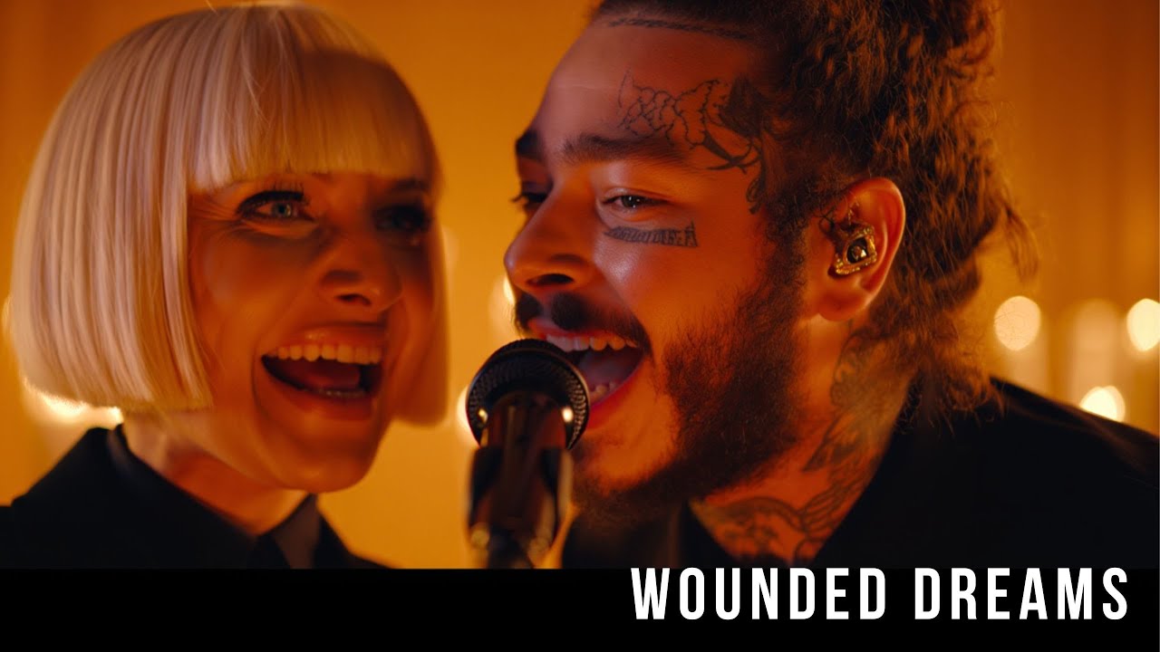 Post Malone ft. Sia – Wounded Dreams (Lyrics Video)