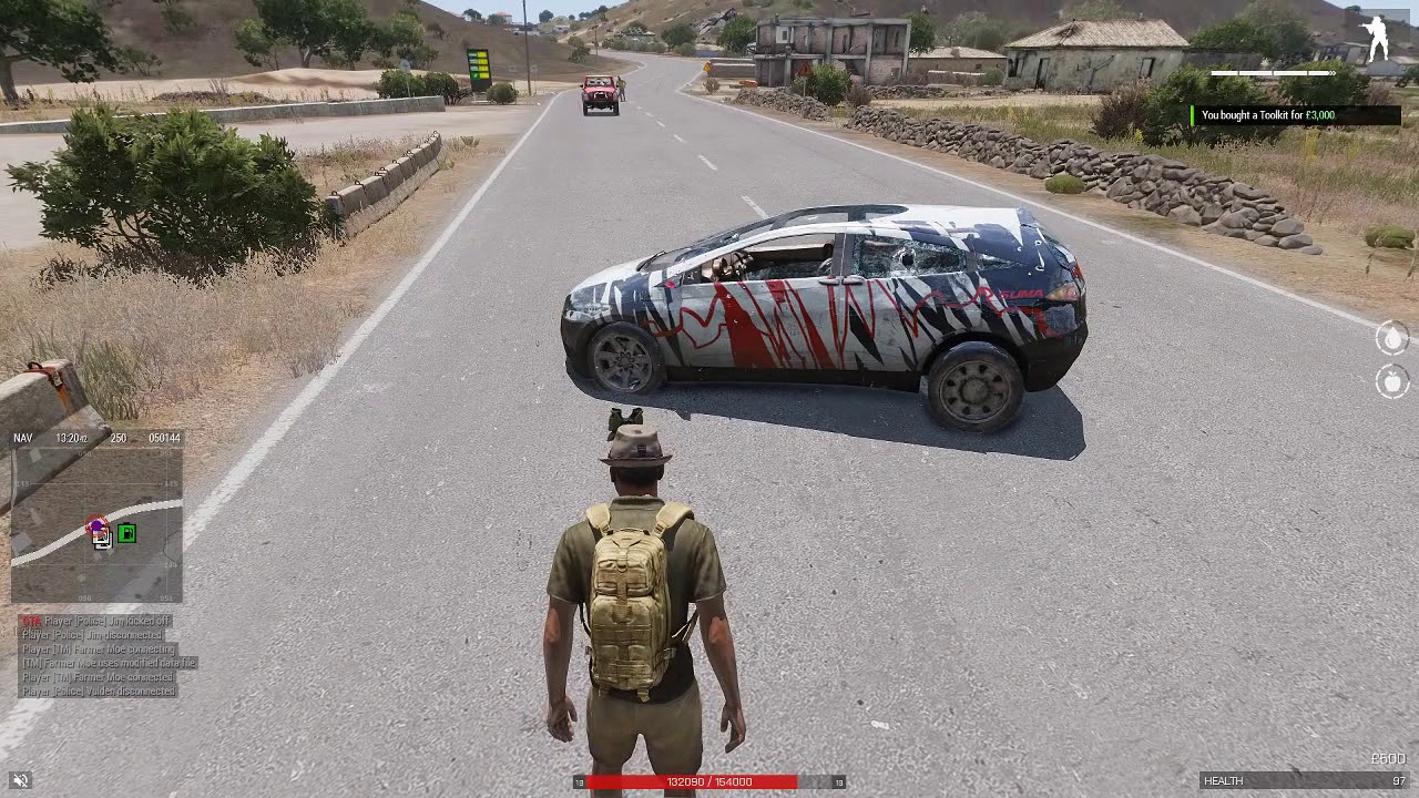 Grand theft arma Robbing The police force!