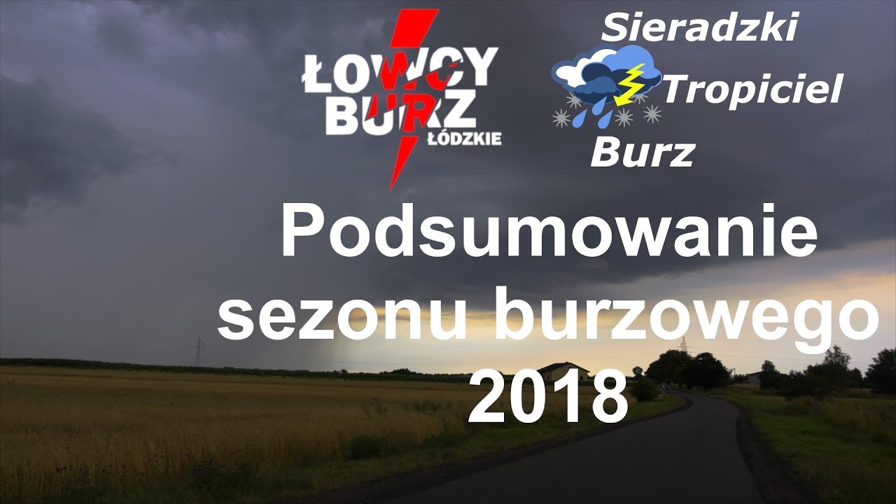 Sieradzki Tropiciel Burz [S02E14] #20 Podsumowanie sezonu burzowego 2018