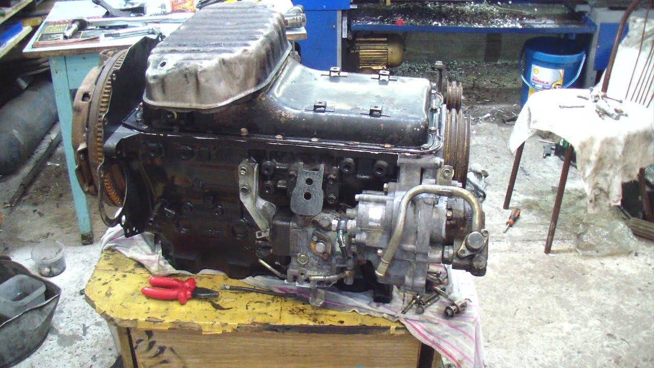 Сборка двигателя 15B Toyota. часть вторая.