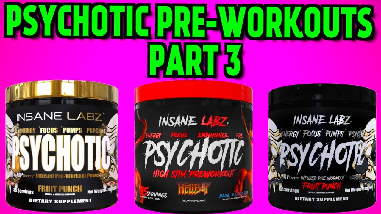 Psychotic Black Pre Workout Review | PART 3 (2020)