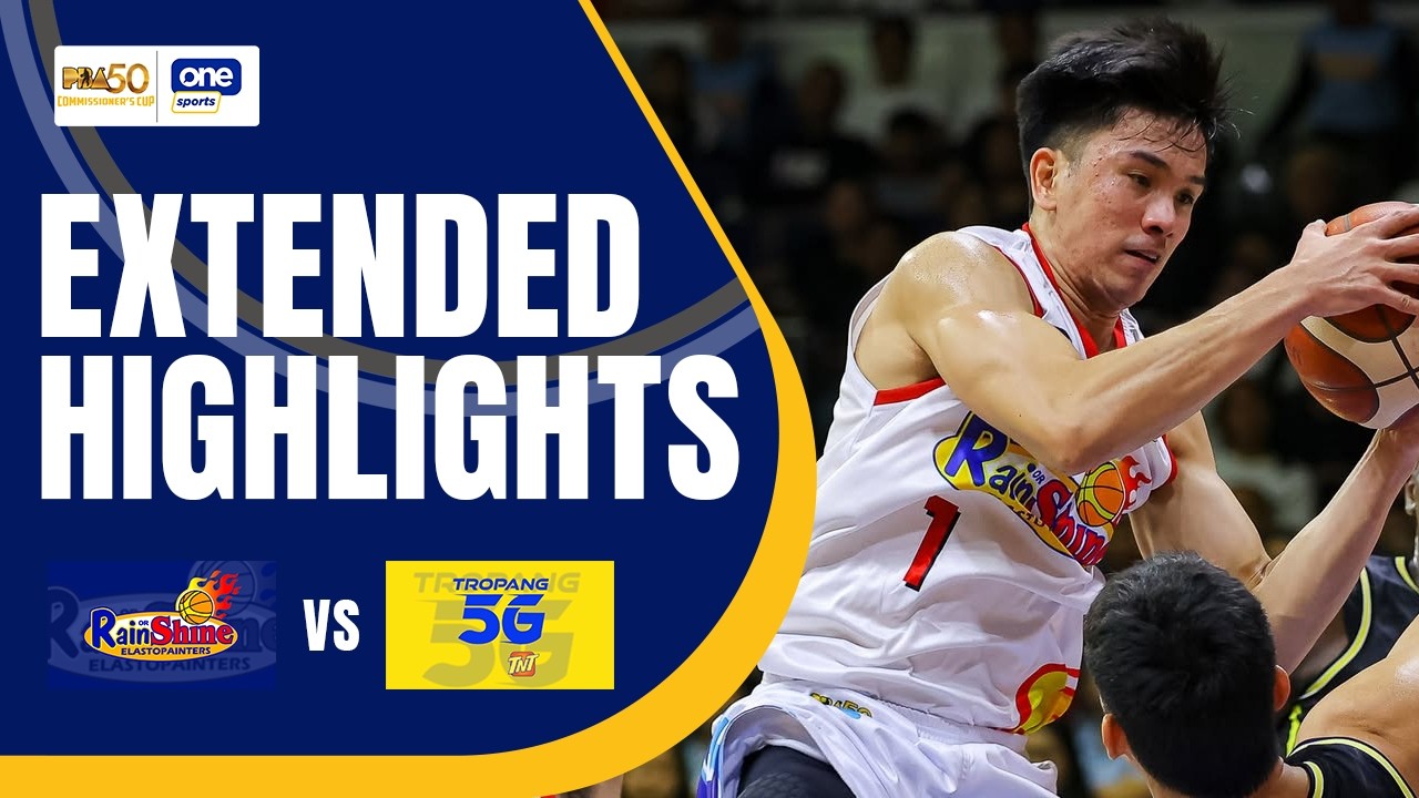 TNT vs. RAIN OR SHINE | EXTENDED HIGHLIGHTS | PBA SEASON 50 COMMISSIONER’S CUP