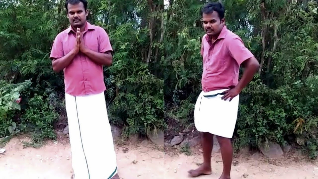 How to wear veshti  Dhoti | Tamilnadu style  easy& simple