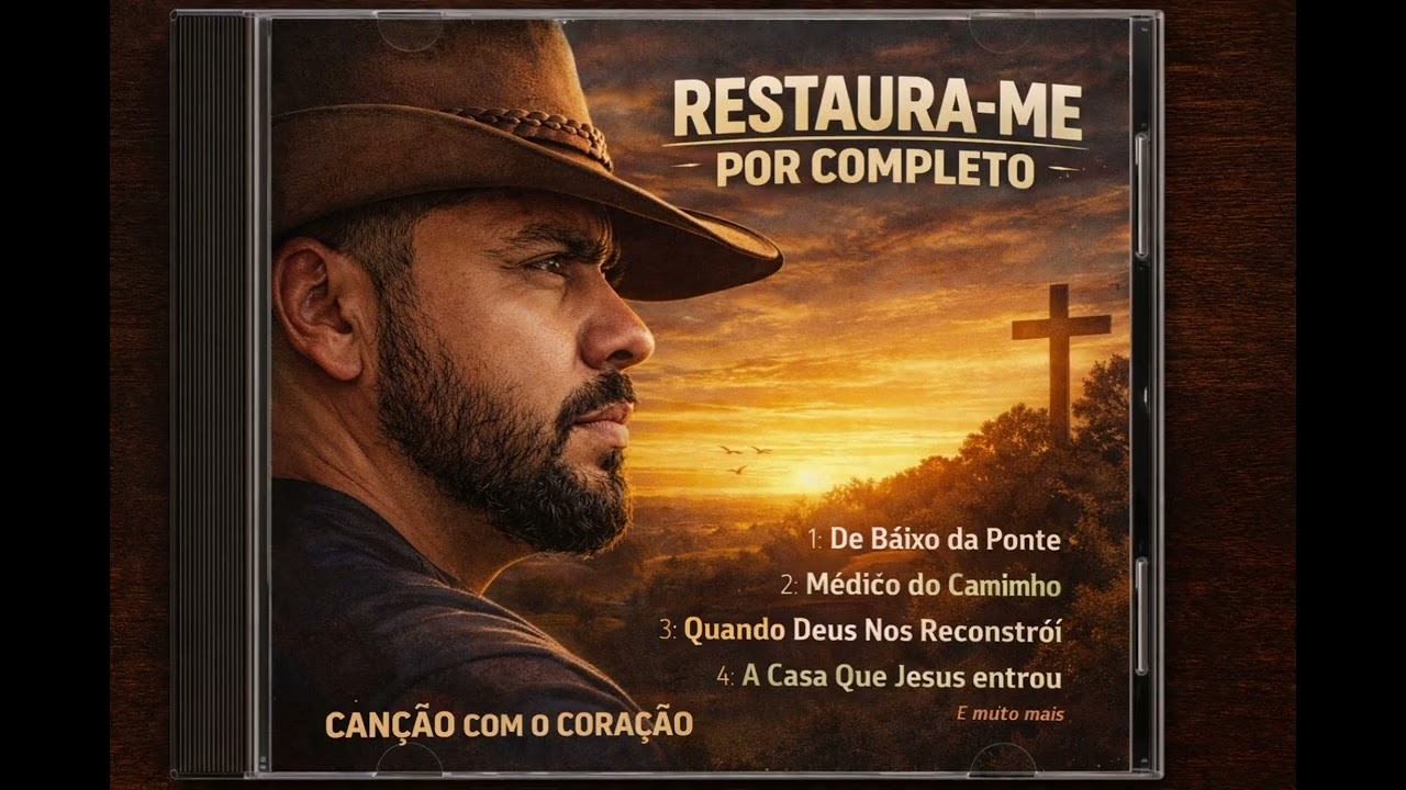 AS MELHORES DO GOSPEL COUNTRY | CD RESTAURA - ME POR COMPLETO ( CANÇÃO COM O CORAÇÂO) 