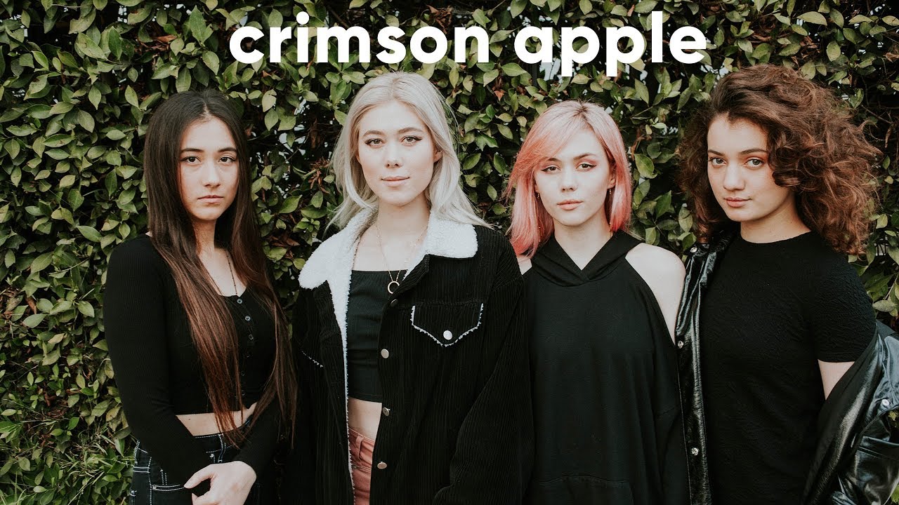 CRIMSON APPLE Interview- sisters in a group, Hawaii upbringing, depression, perform at Disney