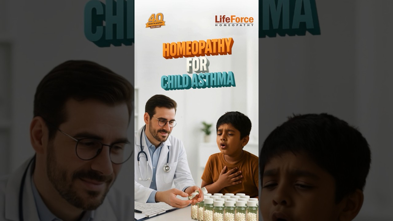 Homeopathy and Child Asthma by Dr Rajesh Shah, MD (Hom) Life Force Homeopathy
