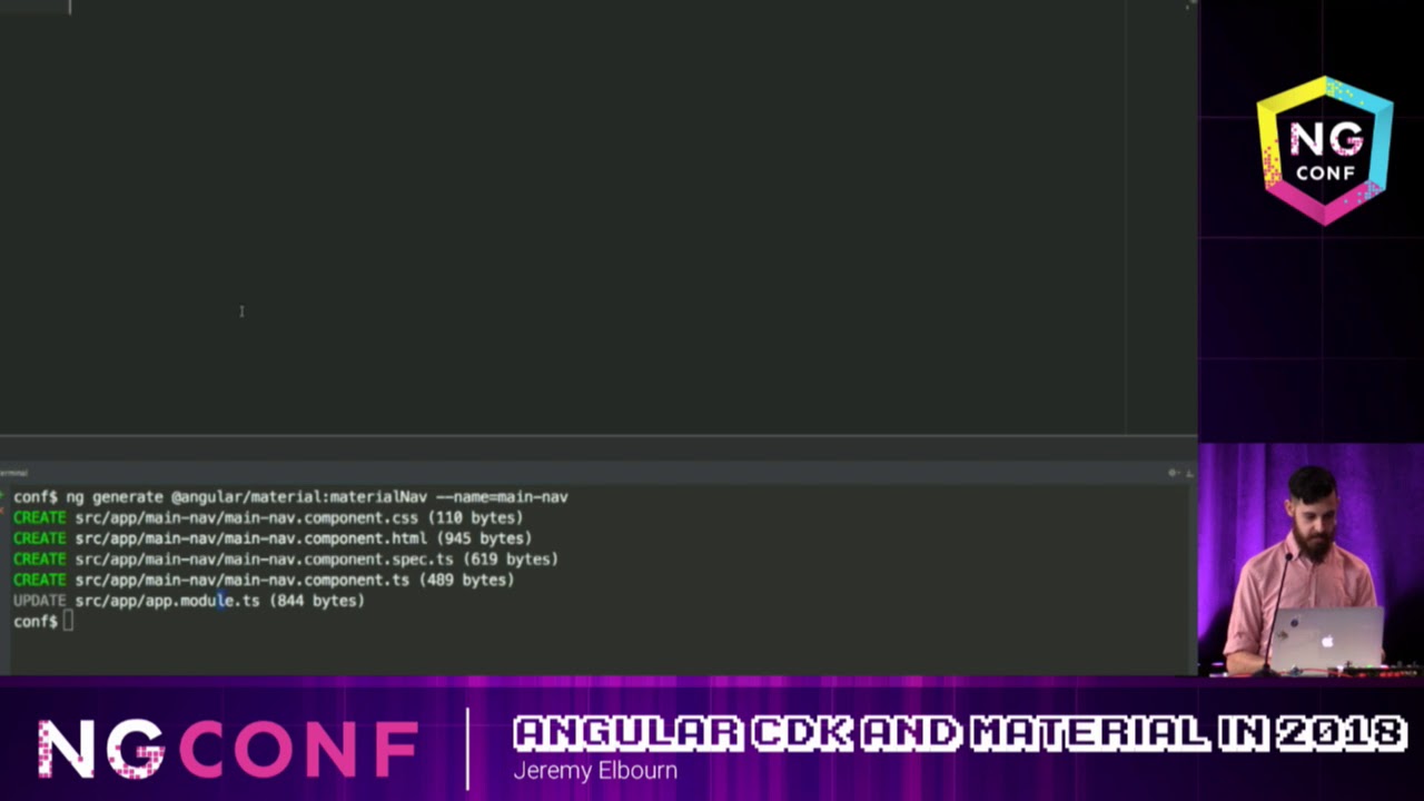 Angular CDK and Material in 2018 - Jeremy Elbourn