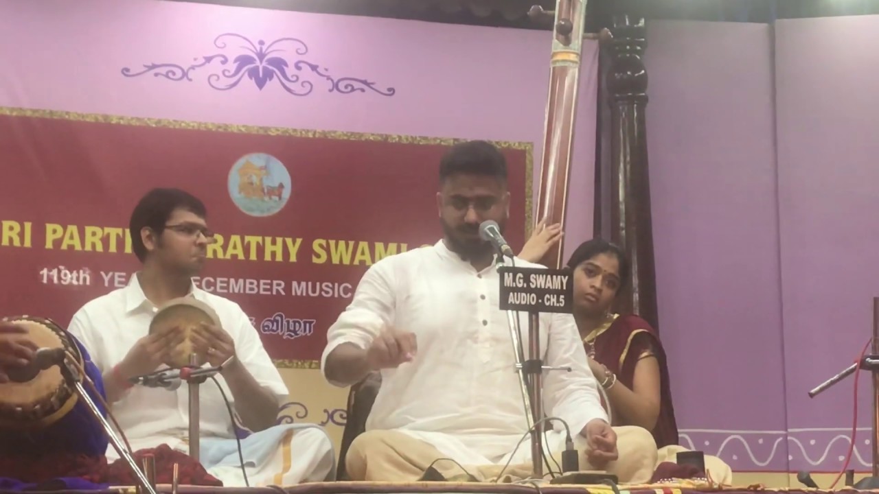 Bharat Sundar Live - Carnatic Music - Thillana in Varali composed by Bharat Sundar