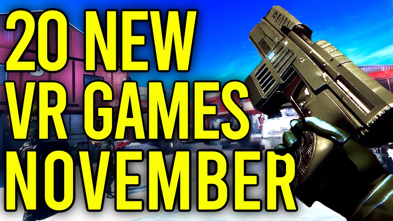 Top New VR Games for November 2025 - Meta Quest, PSVR2 & PCVR (Huge Month)