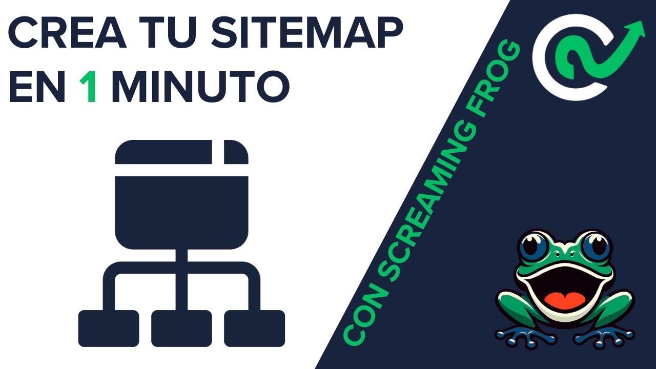 💥 Tu SITEMAP en 1 MINUTO con Screaming Frog 🐸