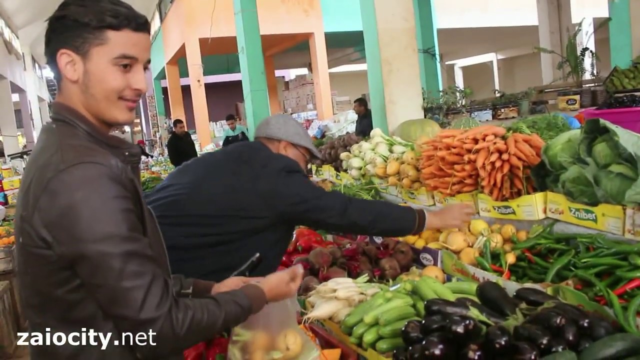 كاميرا زايوسيتي تجوب سوق الخضر و الفواكه
