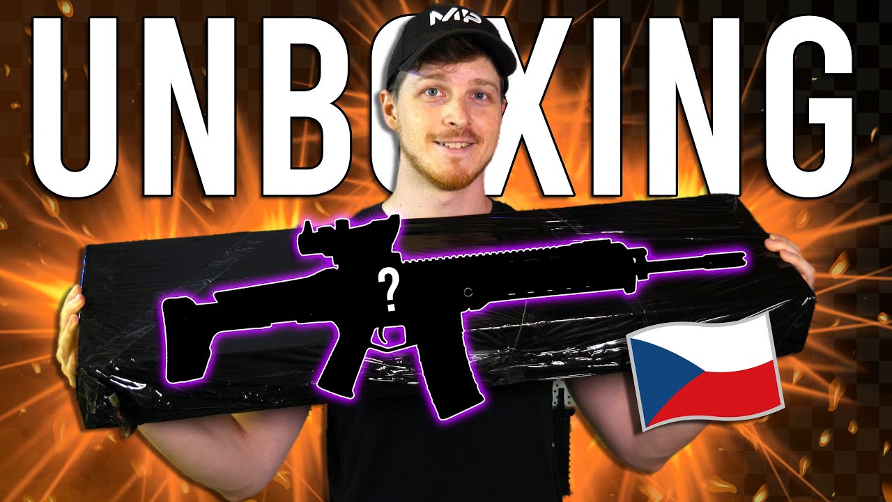 Zbraň ČESK&Eacute; ARM&Aacute;DY v Airsoftu?  - AIRSTOFT MYSTERY UNBOXING #38 - Nakashi