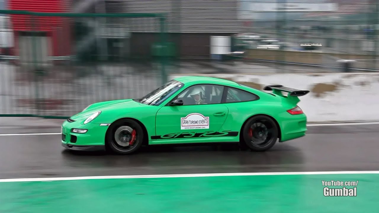 Porsche 997 GT3 RS - Great sounds on the Track!!