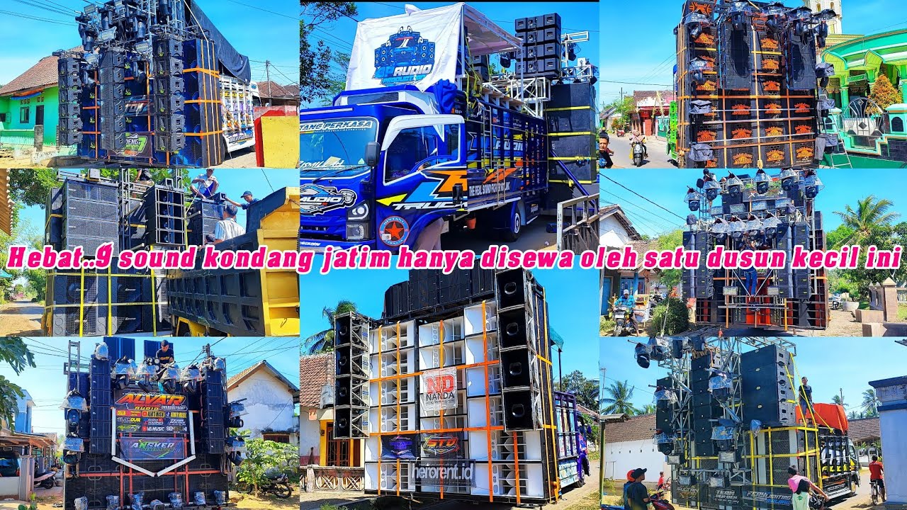 Daftar hadir sound system karnaval Banjarsari bakalan bululawang malang