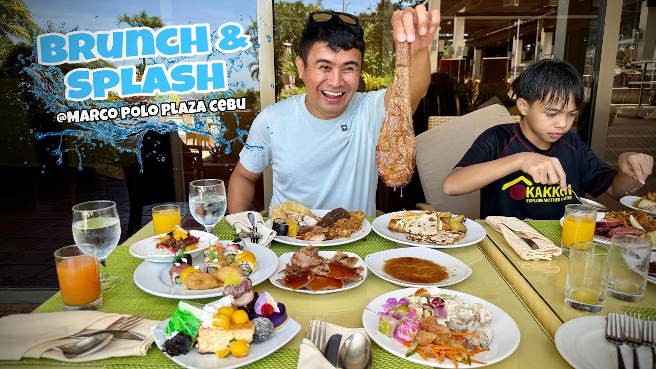 Lechon Baka & Cebu Lechon Tandem at Marco Polo Plaza Cebu during their Brunch & Splash