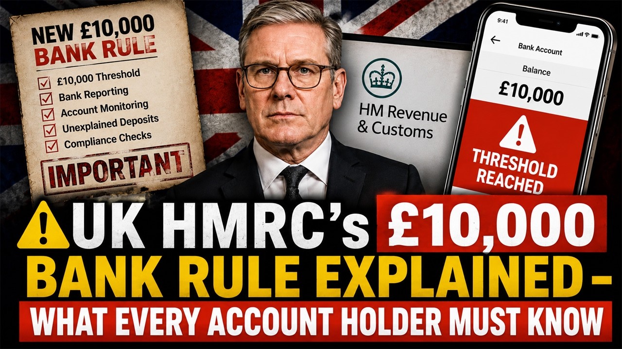 ⚠️ Правило HMRC о 10 000 фунтов стерлингов в банках Великобритании: что нужно знать каждому владе...