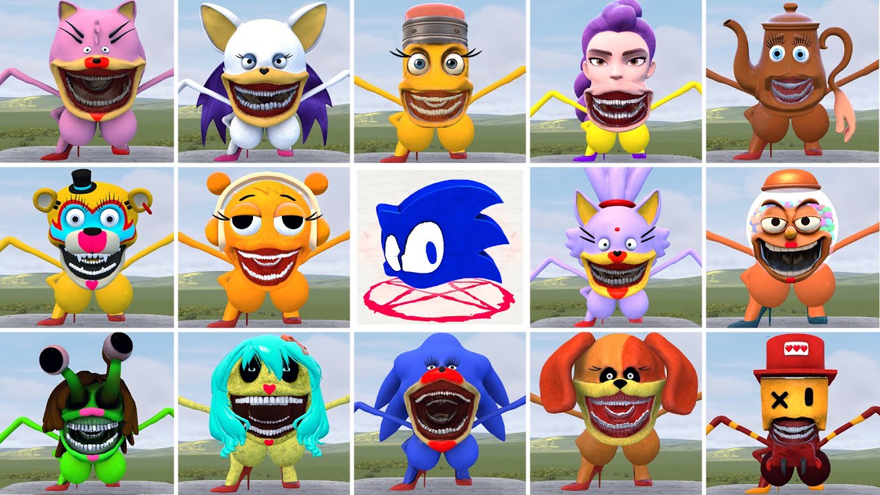 What Really Happens When SONIC TAPES TURN INTO A TROLL on AMY XXL in Garry’s Mod!