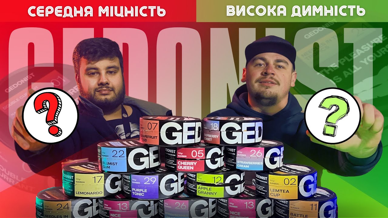 ТЮТЮН &laquo;GEDONIST&raquo; - ЯКИЙ ВІН? Тест та оцінка смаків цього виробника.
