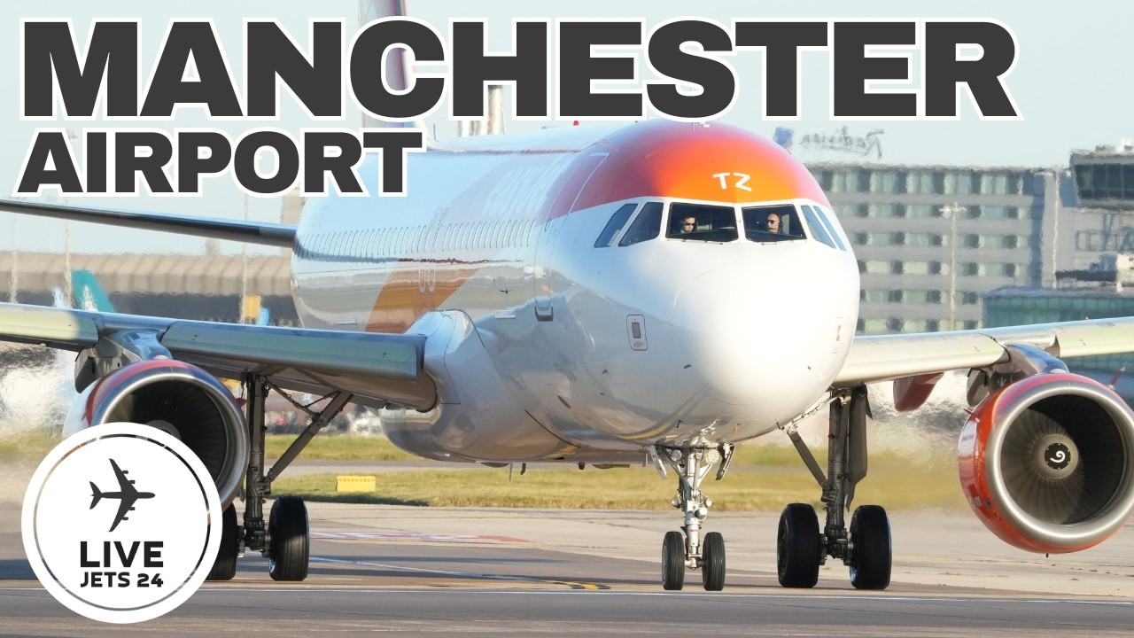 🔴Manchester Airport LIVE -Sunset Plane Spotting 24/02/26