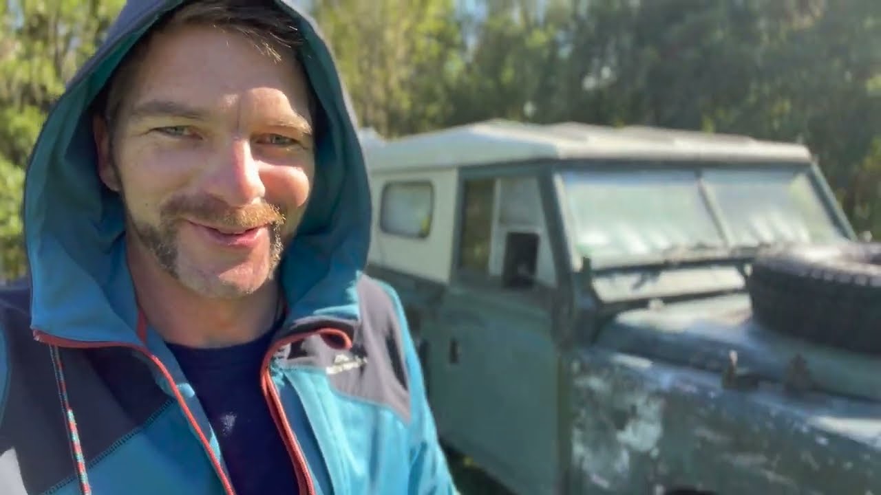 The first (mis) adventure in my Land Rover Series 3 V8