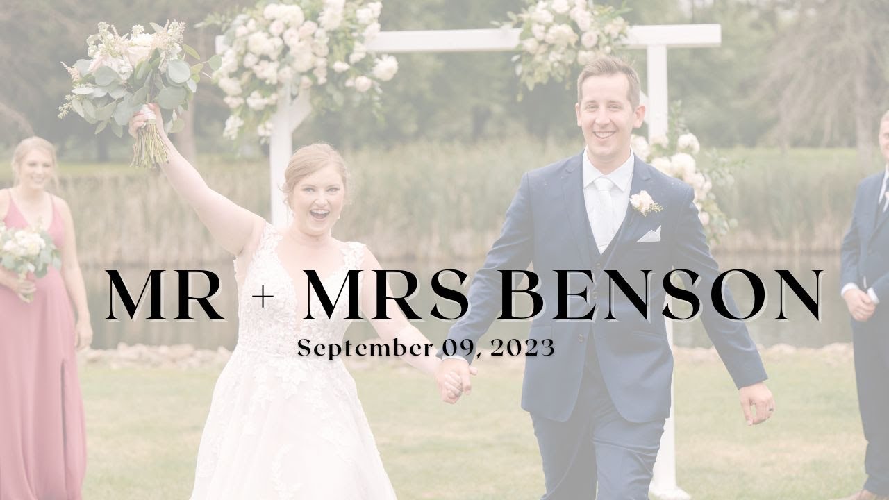 MR + MRS BENSON: TWIN CITIES SUMMER WEDDING VIDEO